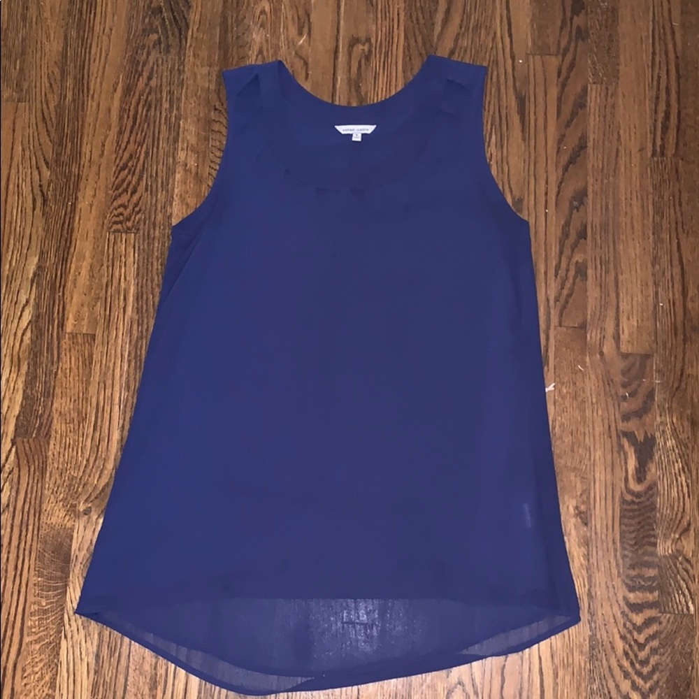 Navy blue tank top